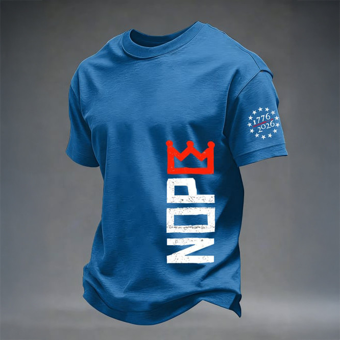 America No Kings T-Shirt No Kings Since 1776 Shirt Anti ICE Gift For Husband