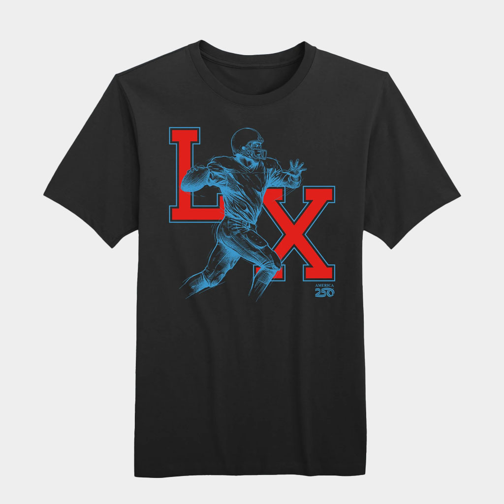 America250 Merch LX Game Day Outline T-Shirt Best Gifts For Football Fans America250 Merch LX Game Day Outline T-Shirt Best Gifts For Football Fans