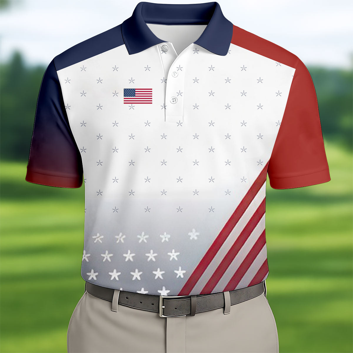 American 250 Years Birthday Polo Shirt Men's Apparel Father's Day Gifts For Husband