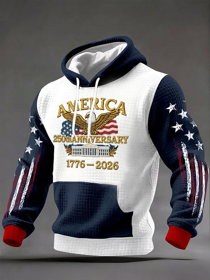 American 250th Anniversary 1776 2026 Hoodie Semiquincentennial Merch Unique Gifts For Father