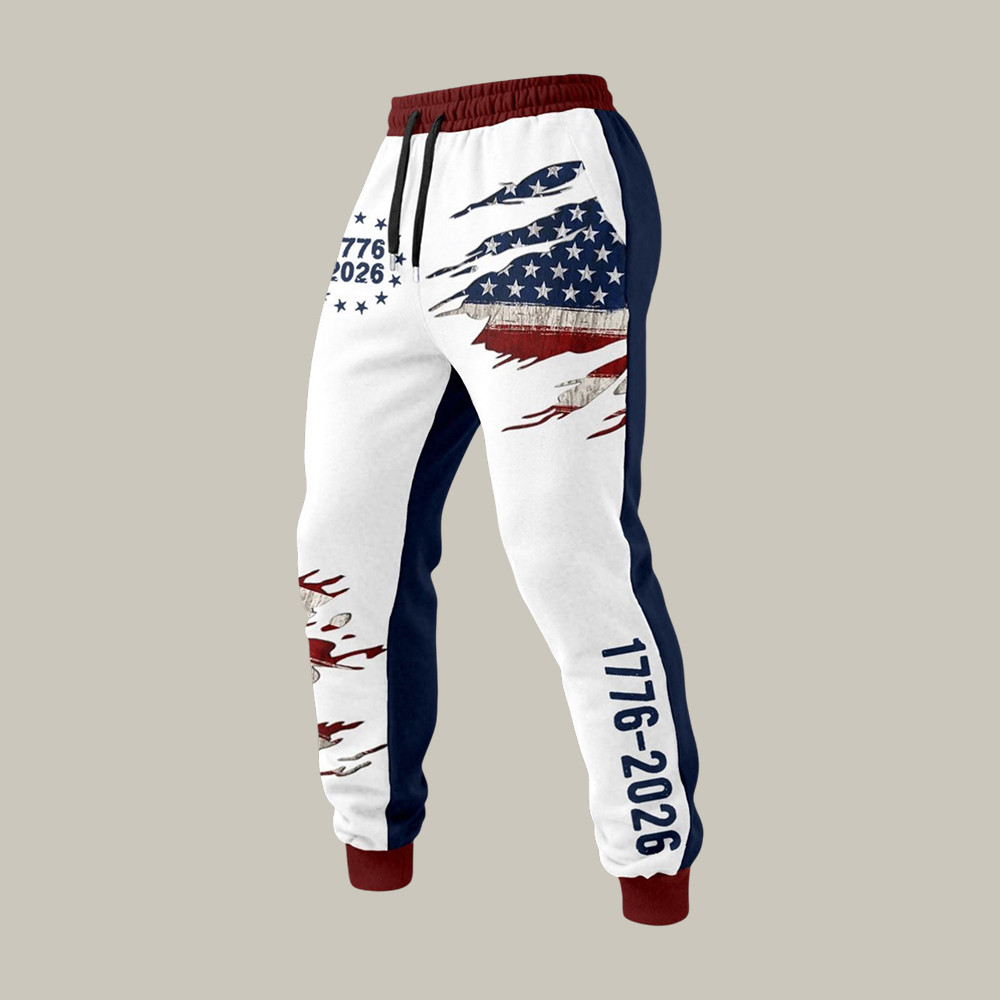 American 250th Anniversary 1776 2026 Sweatpants Fourth Of July Clothing Gift For Patriots