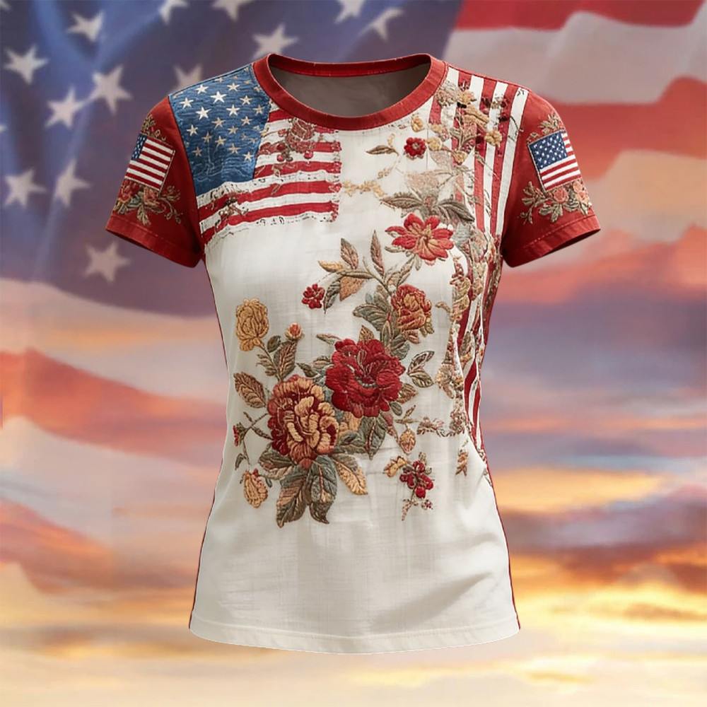 American 250th Anniversary 1776 2026 T-Shirt American Flag Apparel Patriotic Gifts