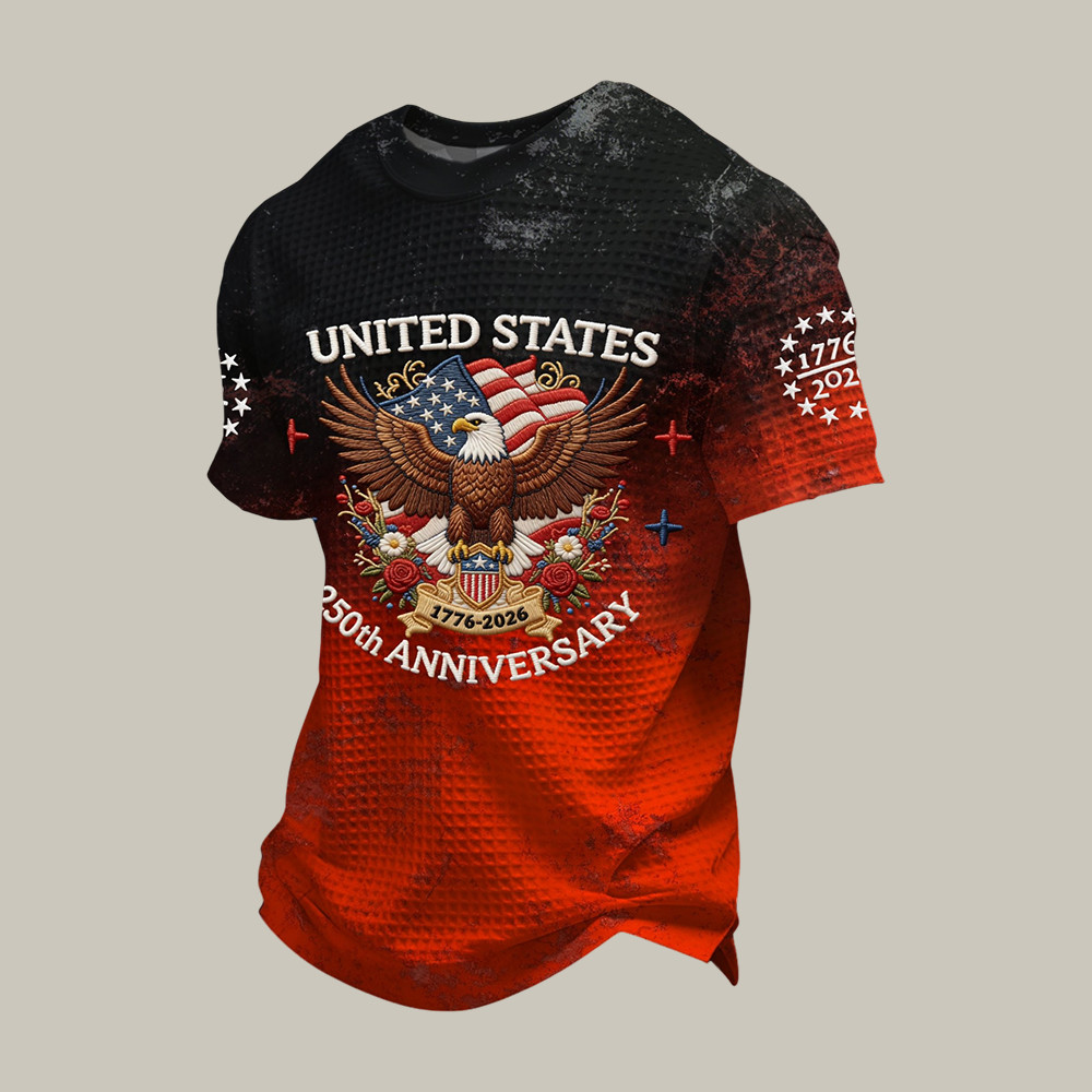 American 250th Anniversary 1776 2026 T-Shirt America's Birthday Shirt 4Th Of July Gift