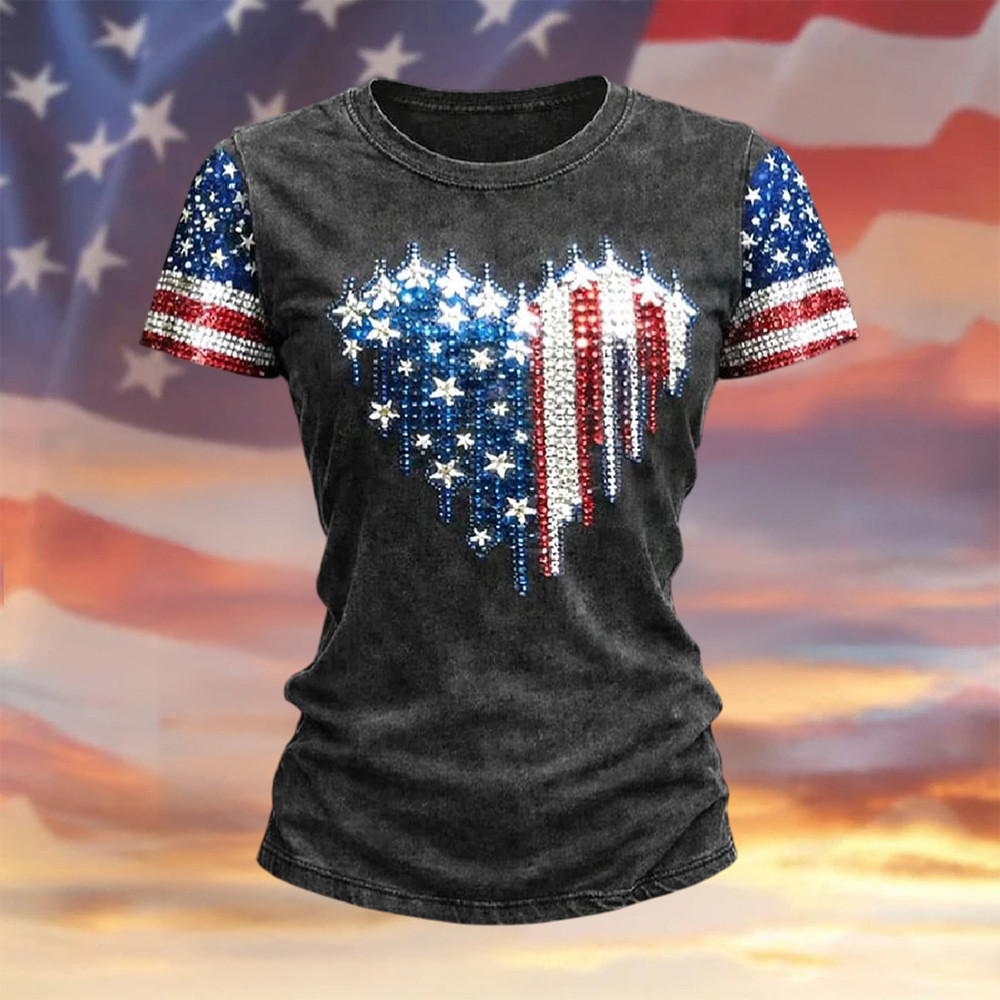 American 250th Anniversary 1776 2026 T-Shirt Independence Day 2026 Shirt Patriotic Gift