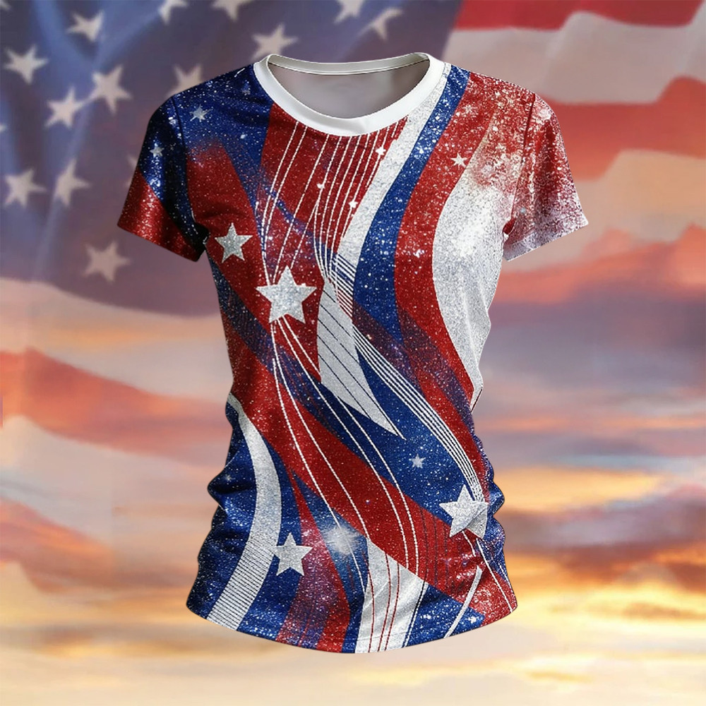 American 250th Anniversary 1776 2026 T-Shirt July Fourth Outfit Ideas Patriotic Gift