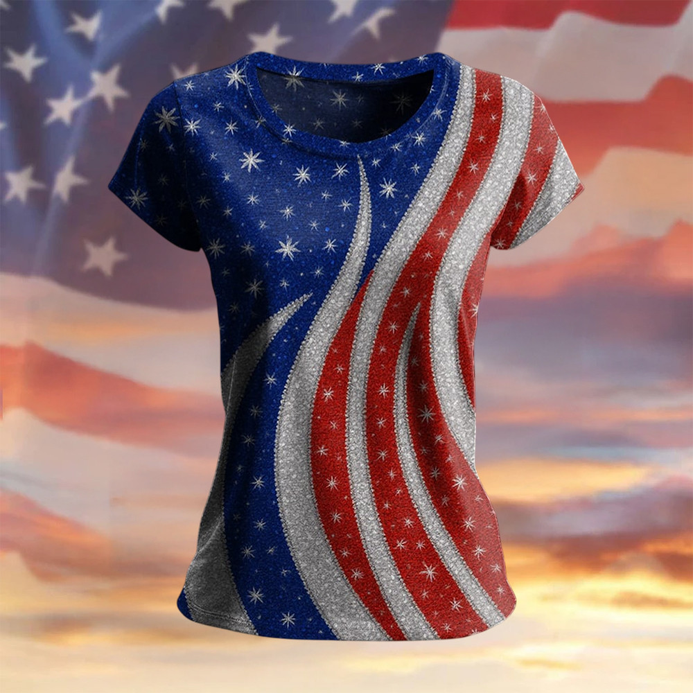American 250th Anniversary 1776 2026 T-Shirt July Fourth Outfit Ideas Patriotic Gift For 4Th Of July