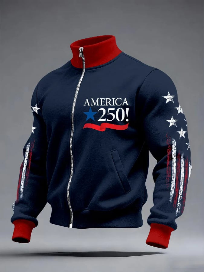 American 250th Anniversary 1776 2026 Zip Sweatshirt 1776 2026 Apparel Great Gifts For Him