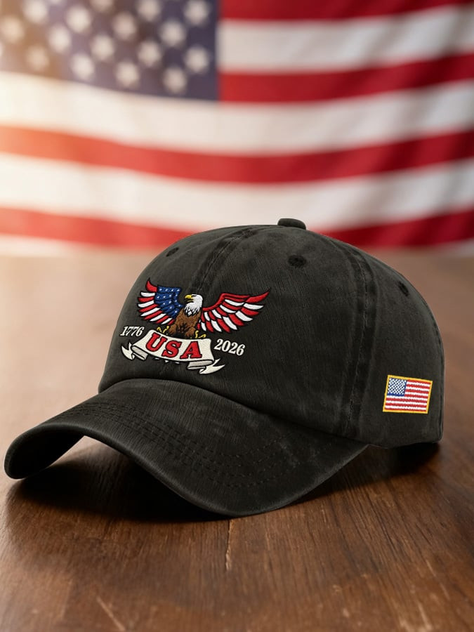American 250th Anniversary Hat 1776 2026 America's Birthday Baseball Cap Patriotic Gifts Ideas