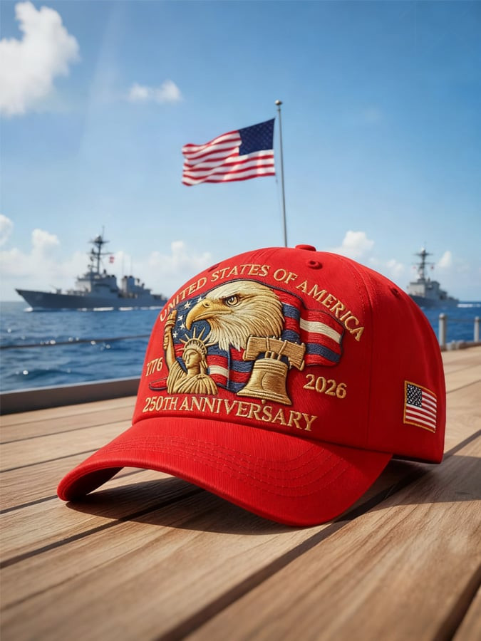 American 250th Anniversary Hat Patriotic Baseball Cap Unique Gifts For 4th Of July