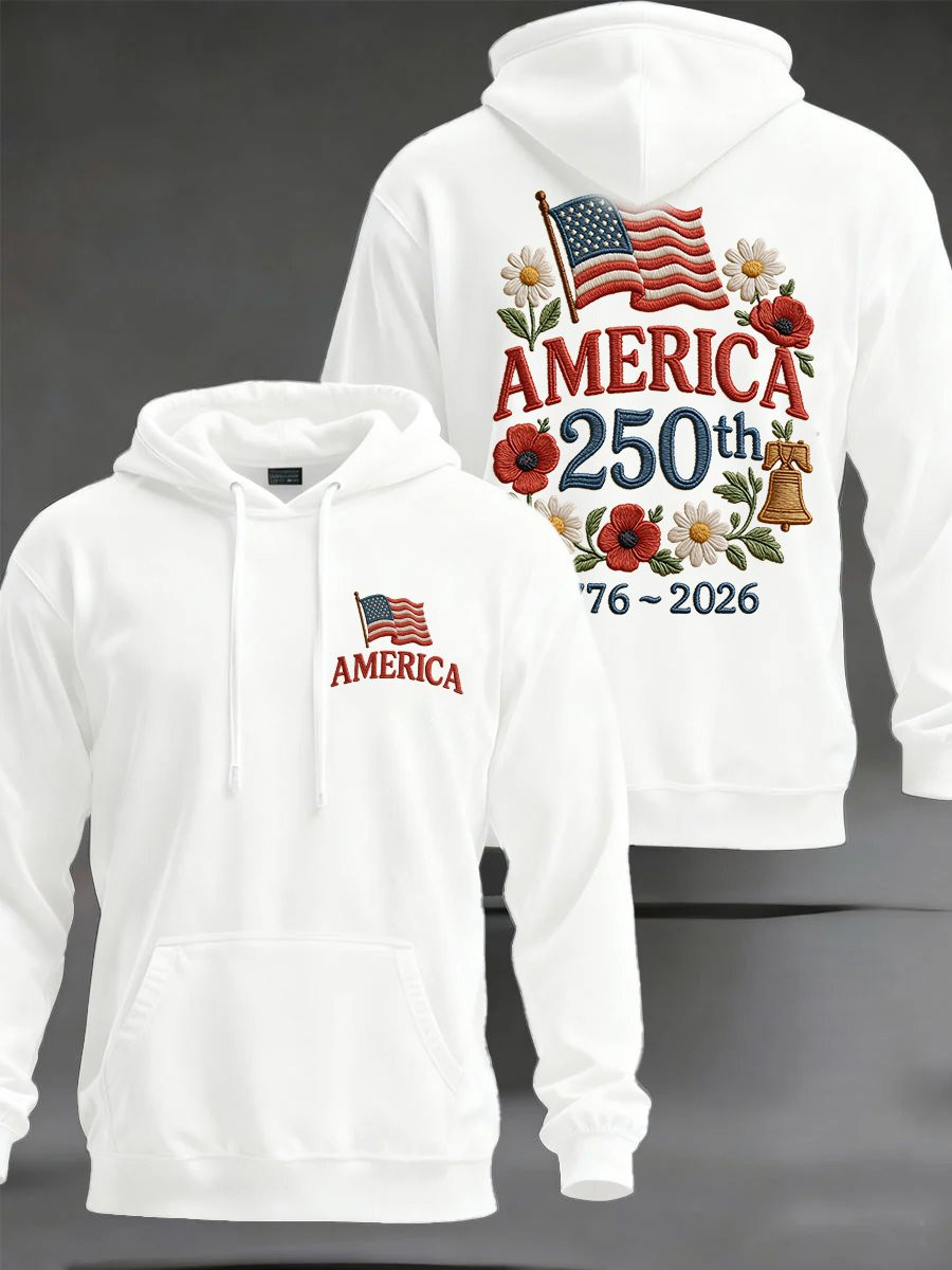 American 250th Anniversary Hoodie Independence Day 2026 Remembrance Gift Ideas