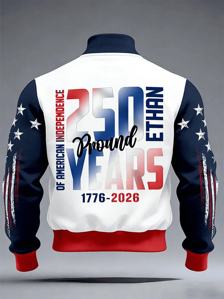 American 250th Anniversary Jacket 1776 2026 America's Birthday Merch Unique Presents