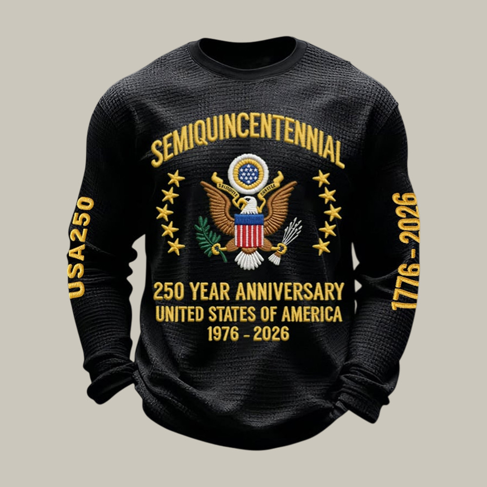 American 250th Anniversary Semiquincentennial Long Sleeve Shirt 1776 2026 Merch