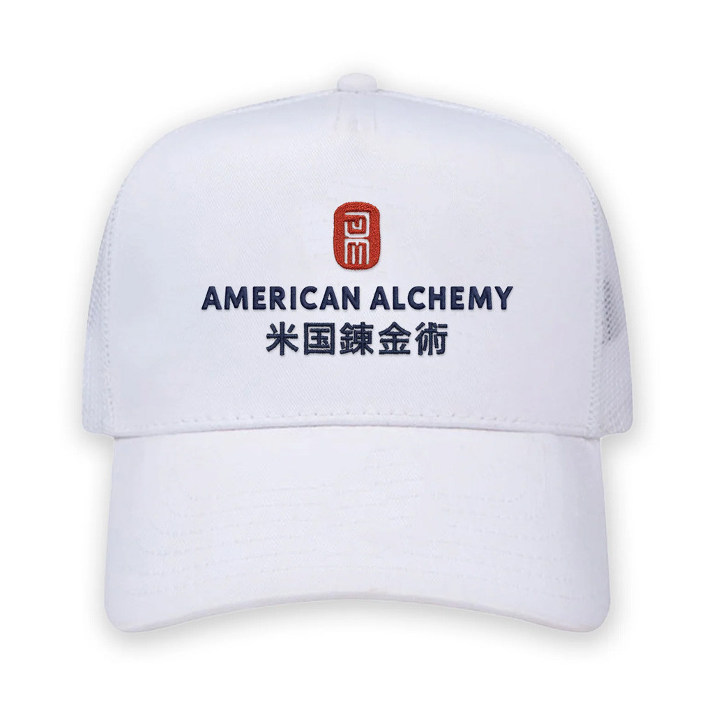 American Alchemy Merch Embroidered Fukushima Prefecture Trucker Hat Gifts For Friends