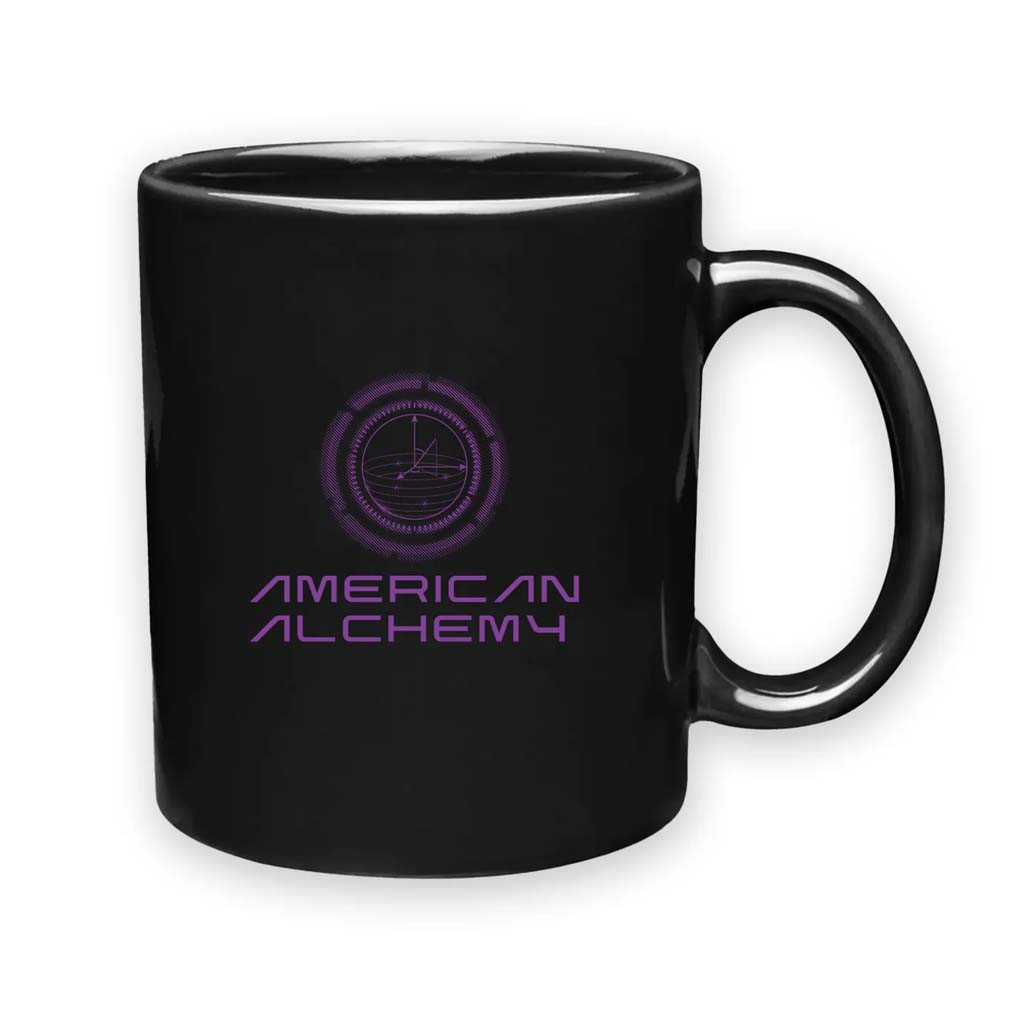 American Alchemy Merch Quantum Coffee Mug Black American Alchemy Mug Present For Him American Alchemy Merch Quantum Coffee Mug Black American Alchemy Mug Present For Him