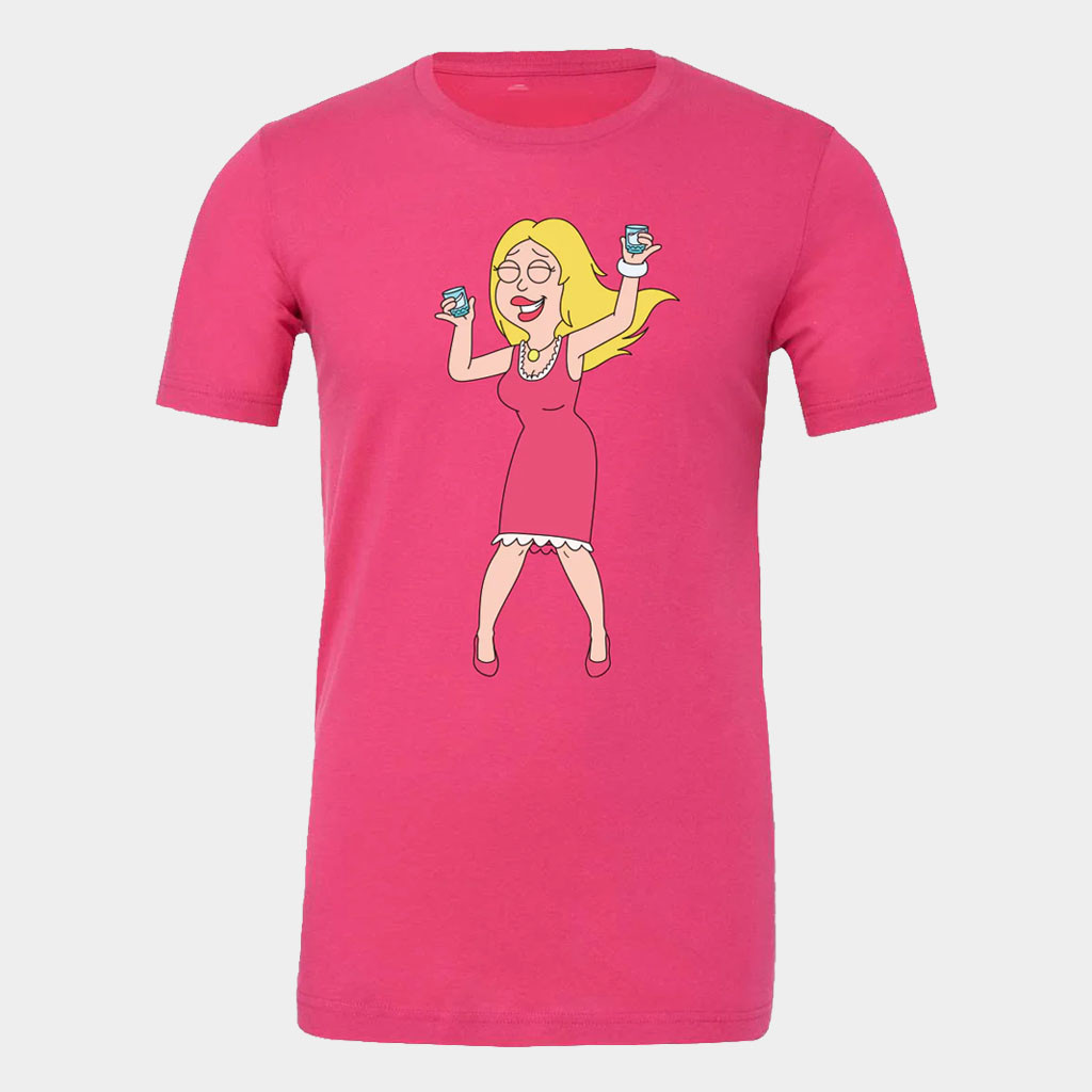 American Dad Merch 2026 Francine Smith Shots Shots Shots T-Shirt Gifts For Sisters