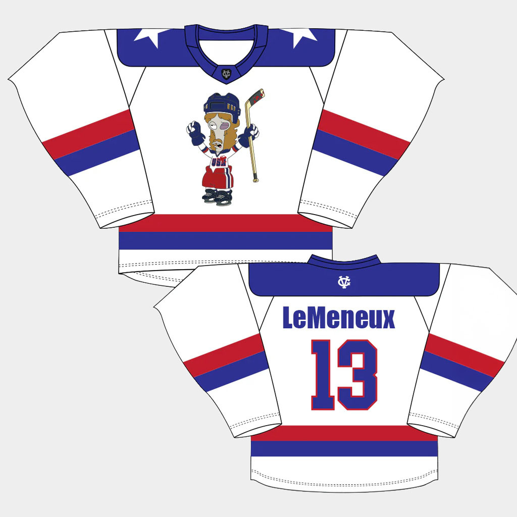 American Dad Merch 2026 LeMeneux Hockey Jersey Unique Gifts For Brothers