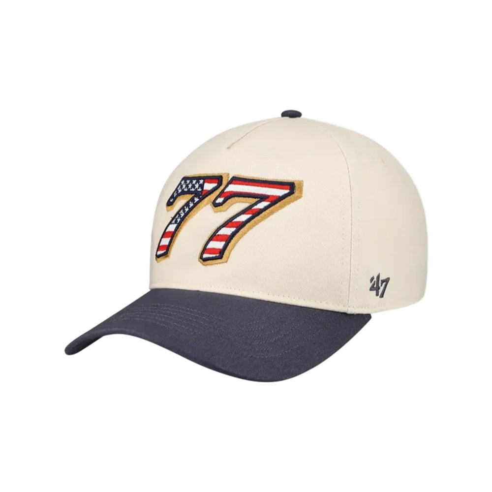American Flag Number 77 Hat Carson Hocevar '47 Brand merch Gift For Racing Fans
