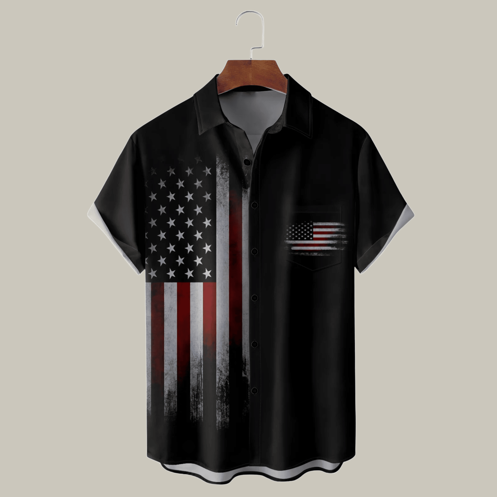 American Flag Pride Hawaiian Shirt American Patriot Apparel Unique Patriotic Gifts