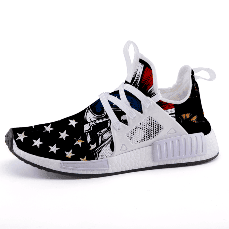 American Flag Spartan Helmet Shoes Patriots Sneakers Patriotic Merchandise American Flag Spartan Helmet Shoes Patriots Sneakers Patriotic Merchandise