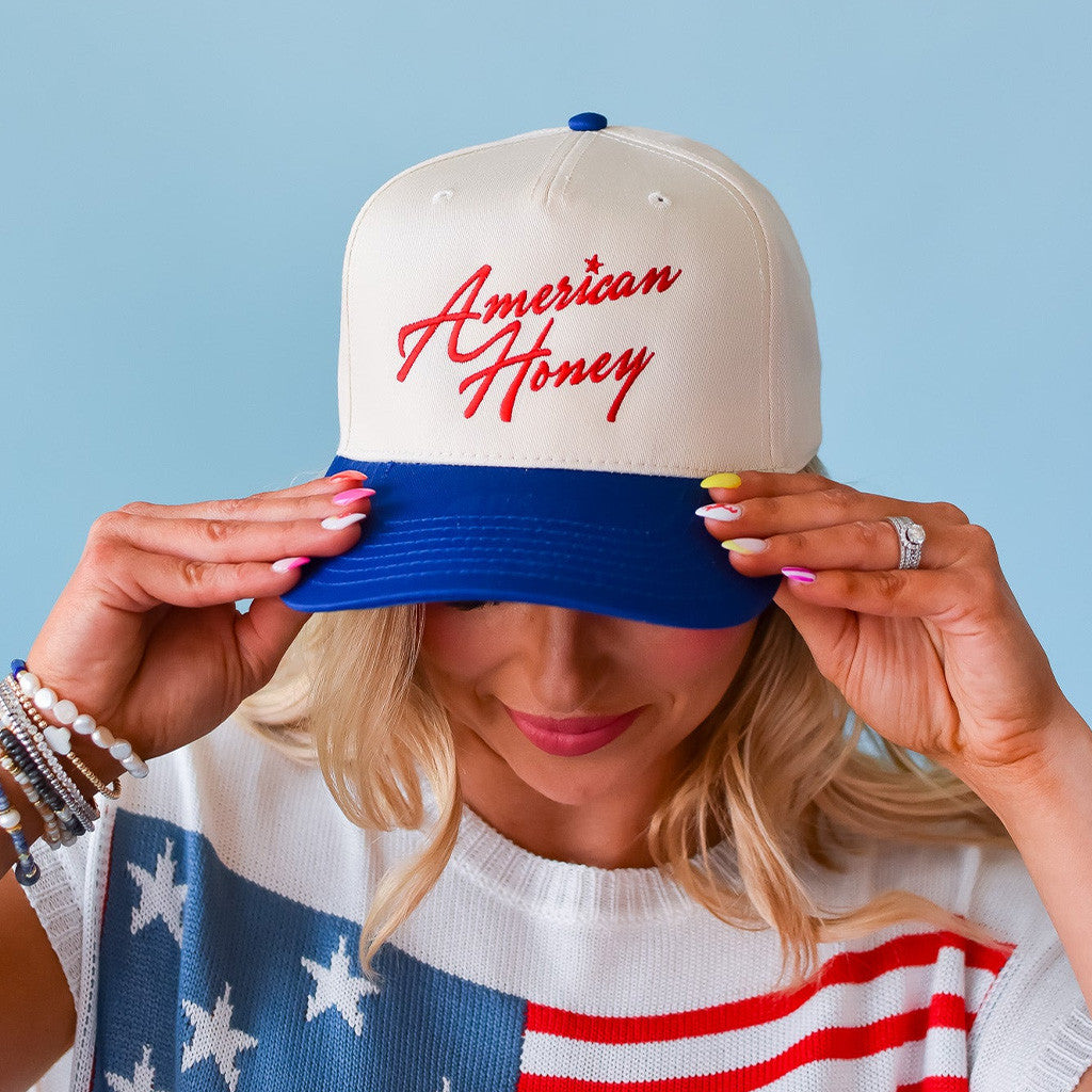 American Honey Hat Embroidered Best Gifts For Wife