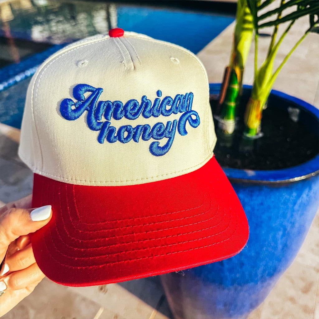 American Honey Hat Embroidered Gift Ideas For Boyfriend American Honey Hat Embroidered Gift Ideas For Boyfriend