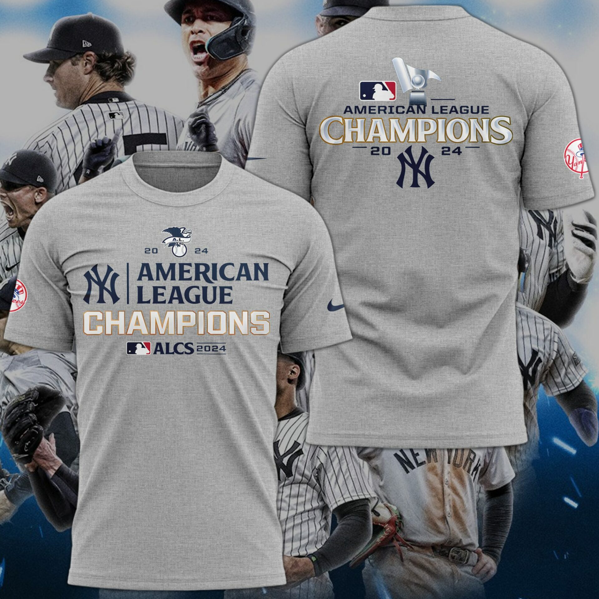 American League Champions NY Yankees T-Shirt Gift For Baseball Lover