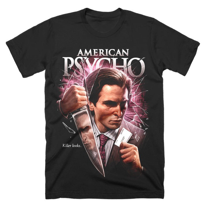 American Psycho Killer Looks T-Shirt Gifts For Scary Movie Lovers