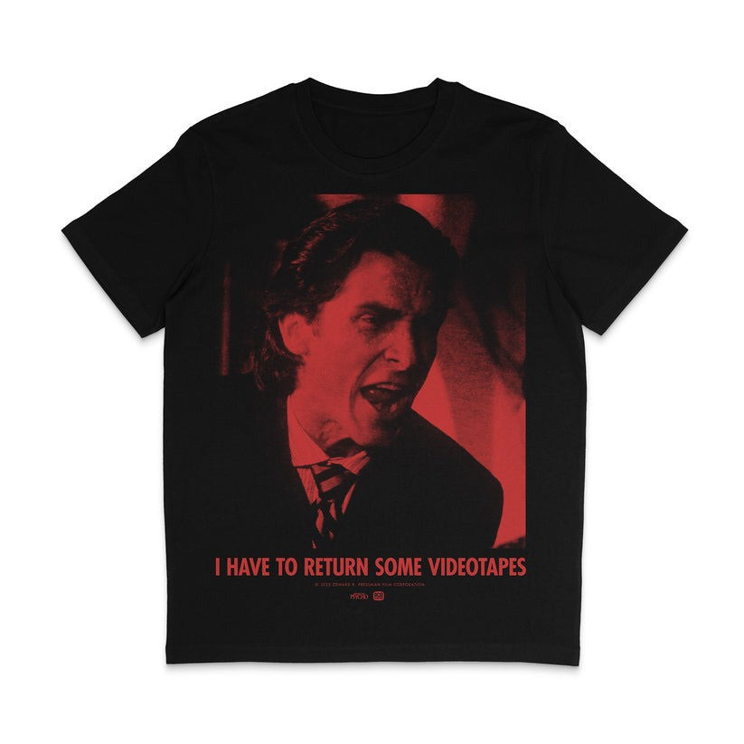American Psycho Merch I Have To Return Some Videotapes T-Shirt Gifts For Fans