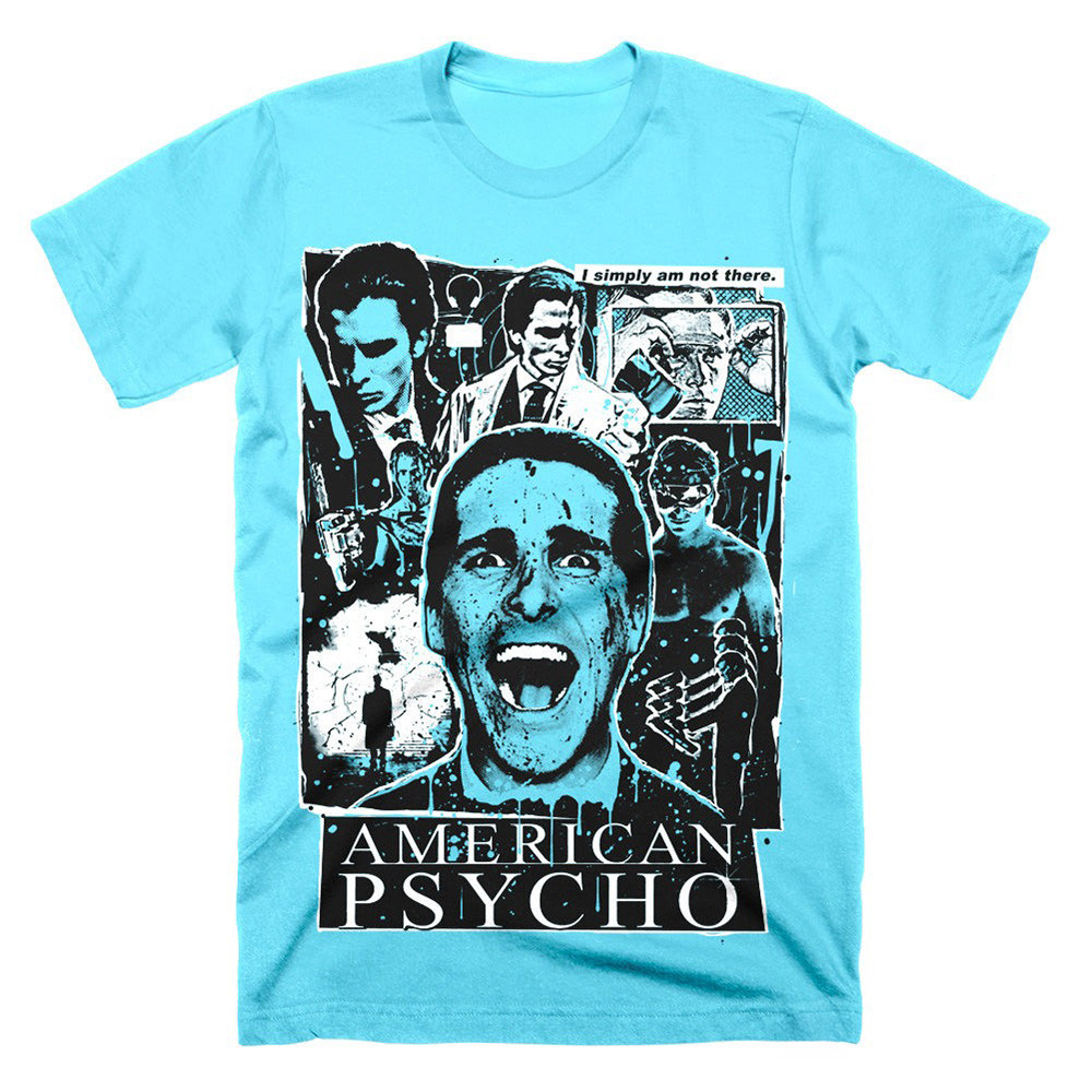American Psycho Not There T-Shirt Merchandise Scary Horror Film Fan Gifts