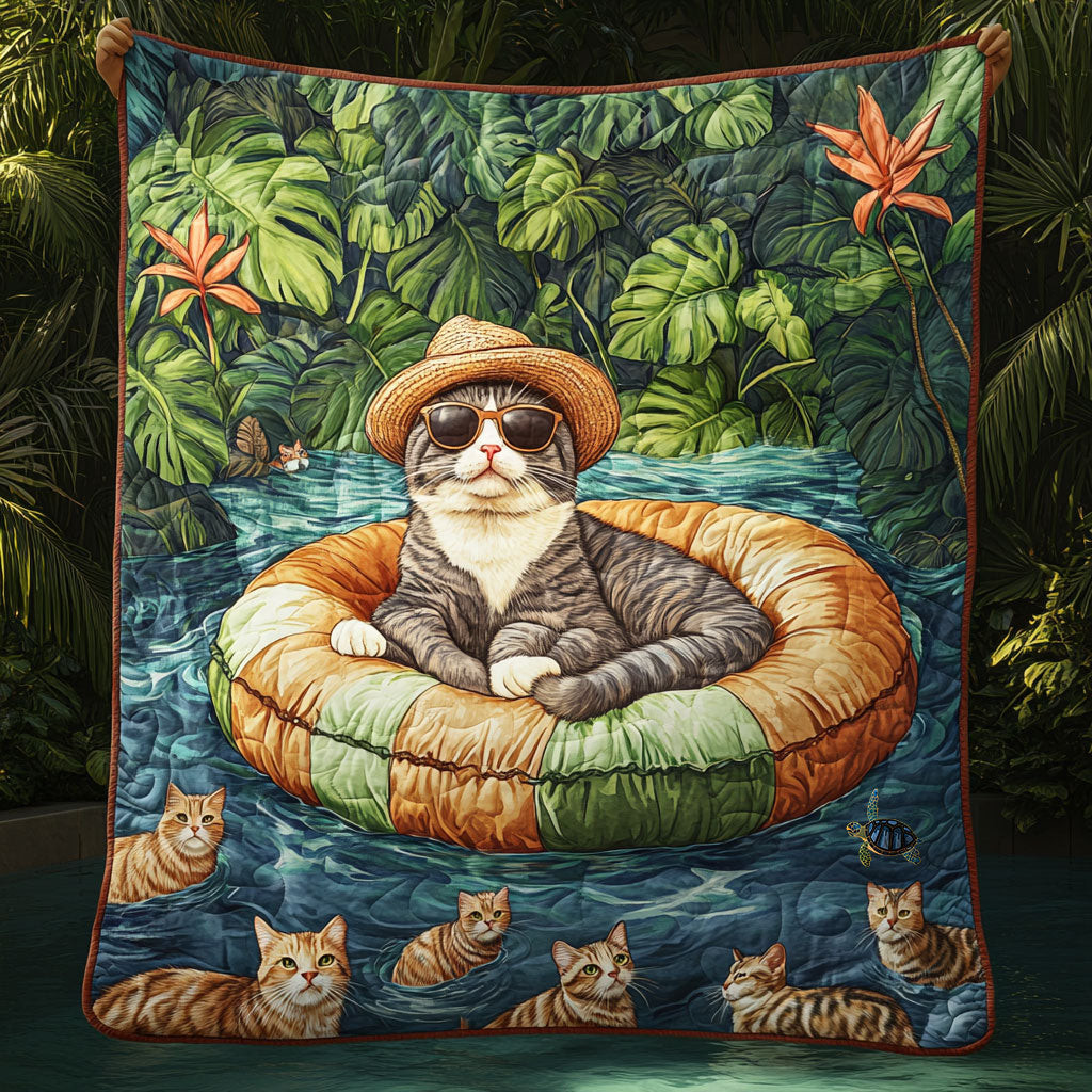 American Shorthair Cute Christmas Quilt Blanket Xmas Gifts For Someone Who Loves Their Dog