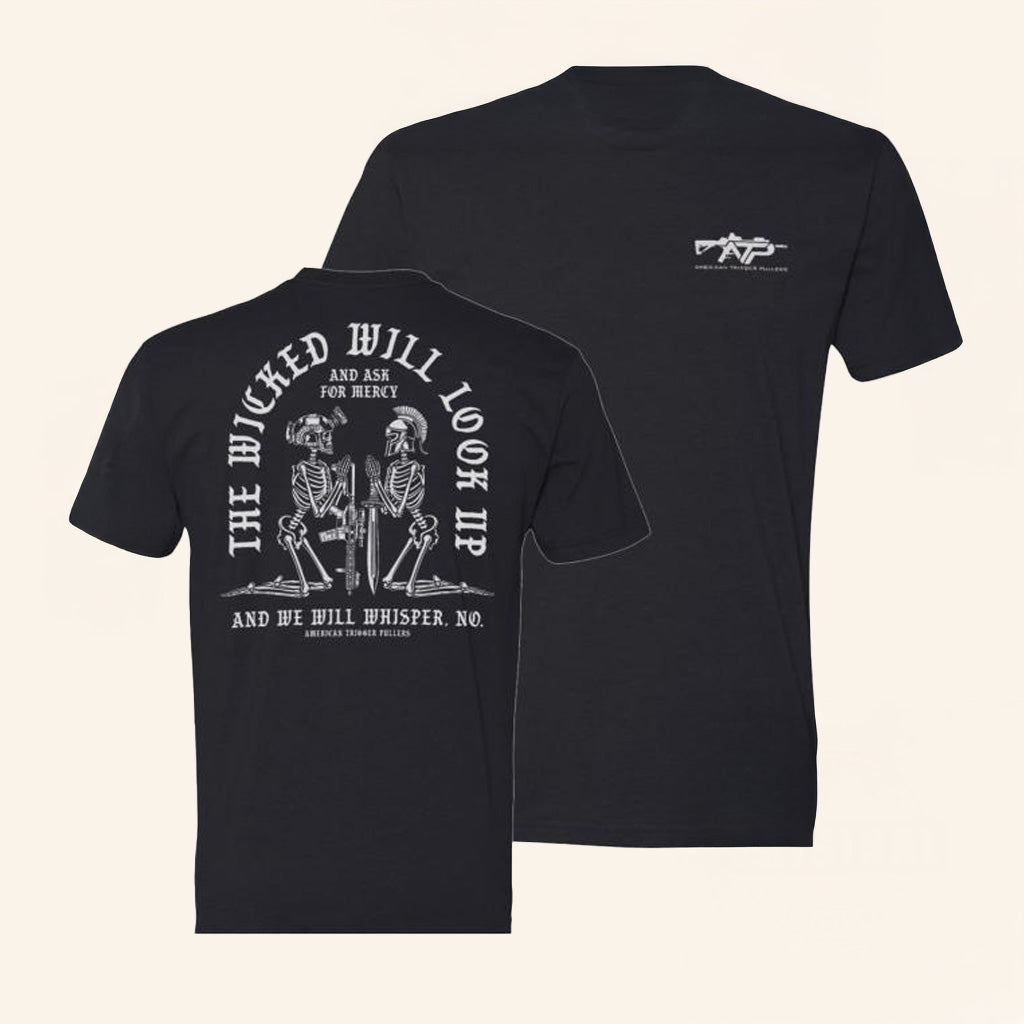 American Trigger Pullers Merch The Wicked Basic T-Shirt Gifts For Dad American Trigger Pullers Merch The Wicked Basic T-Shirt Gifts For Dad