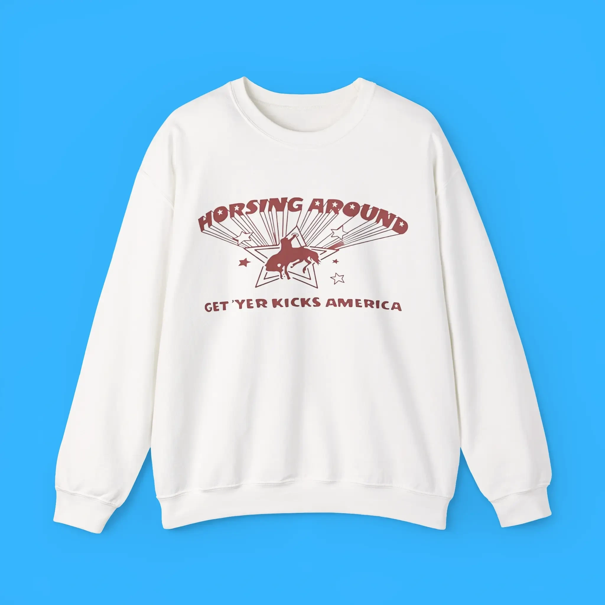 Americana Sydney Sweeney Horsing Around Premium Shirt