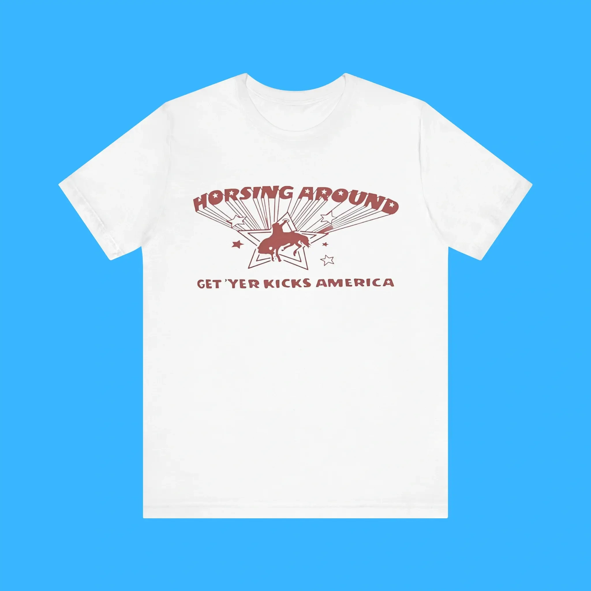 Americana Sydney Sweeney Horsing Around Premium Shirt