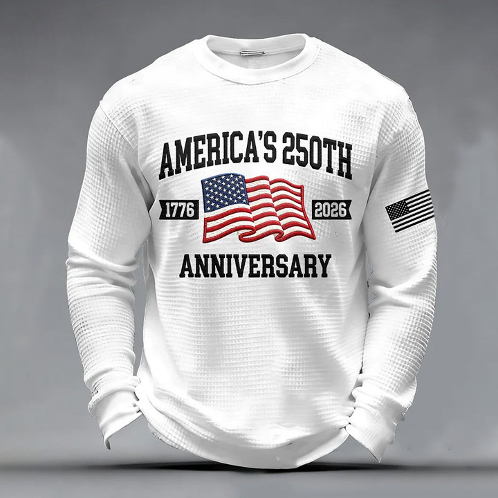 America's 250th Anniversary 1776 2026 Long Sleeve Shirt America's 250 Birthday Apparel