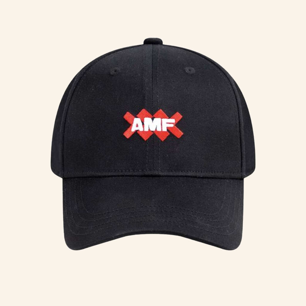 AMF Festival Merch AMF Logo Embroidered Hat 2025 Xmas Gifts For Dad AMF Festival Merch AMF Logo Embroidered Hat 2025 Xmas Gifts For Dad
