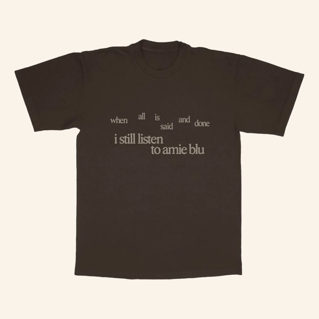 Amie Blu Merch I Still Listen To Amie Blu T-Shirt Xmas Presents For Her