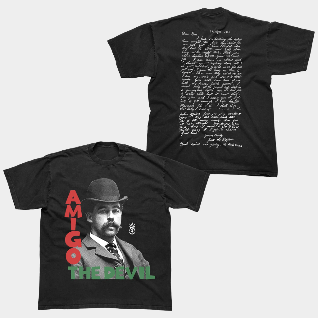 Amigo The Devil Merch Elvis Holmes Calling Black T-Shirt Amigo The Devil Shirt Fan Clothing