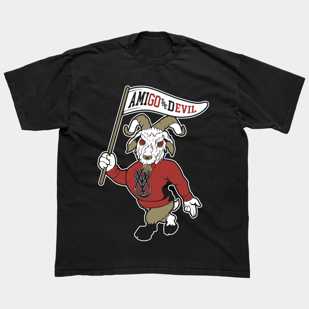 Amigo The Devil Merch Go Evil Mascot Black T-Shirt Amigo The Devil Shirt Birthday Gift For BFF