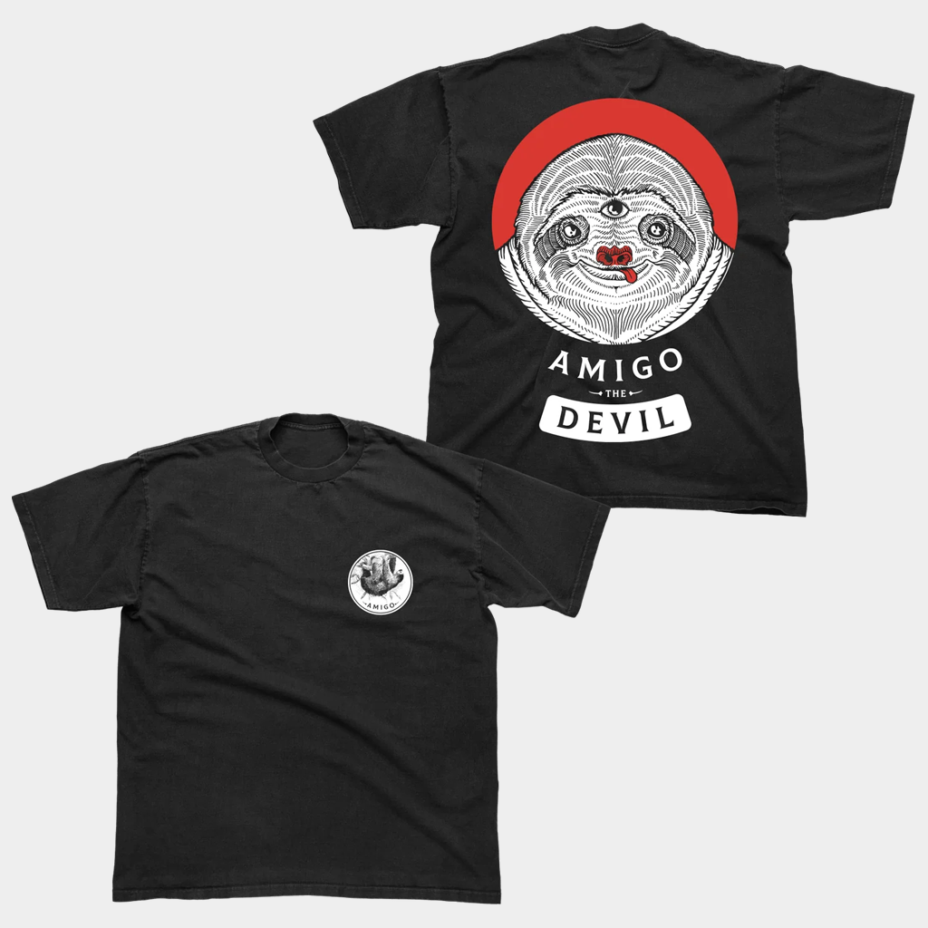Amigo The Devil Merch Hanging Around Black T-Shirt Amigo The Devil Shirt Gifts For Son Amigo The Devil Merch Hanging Around Black T-Shirt Amigo The Devil Shirt Gifts For Son