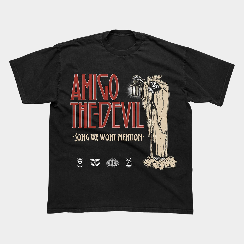 Amigo The Devil Merch Song We Won't Mention Black T-Shirt Amigo The Devil Shirt Gifts For Dad Amigo The Devil Merch Song We Won't Mention Black T-Shirt Amigo The Devil Shirt Gifts For Dad