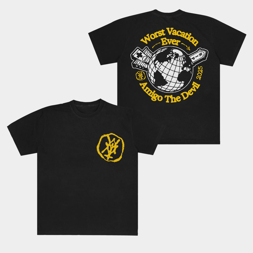 Amigo The Devil Merch Worst Vacation Ever Black T-Shirt Amigo The Devil Shirt Gifts For Fans Amigo The Devil Merch Worst Vacation Ever Black T-Shirt Amigo The Devil Shirt Gifts For Fans