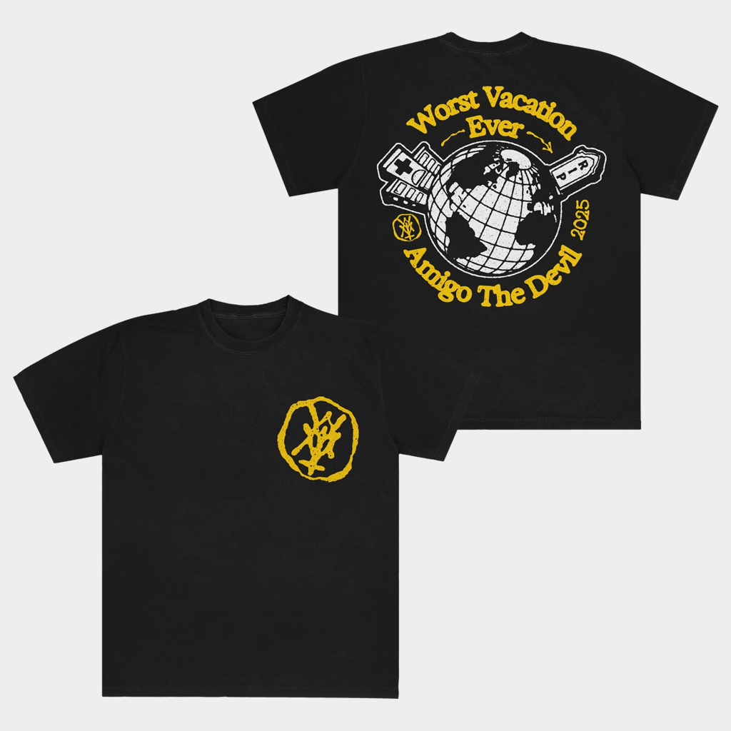 Amigo The Devil Merch Worst Vacation Ever T-Shirt Amigo The Devil Shirt Gifts For Music Lovers