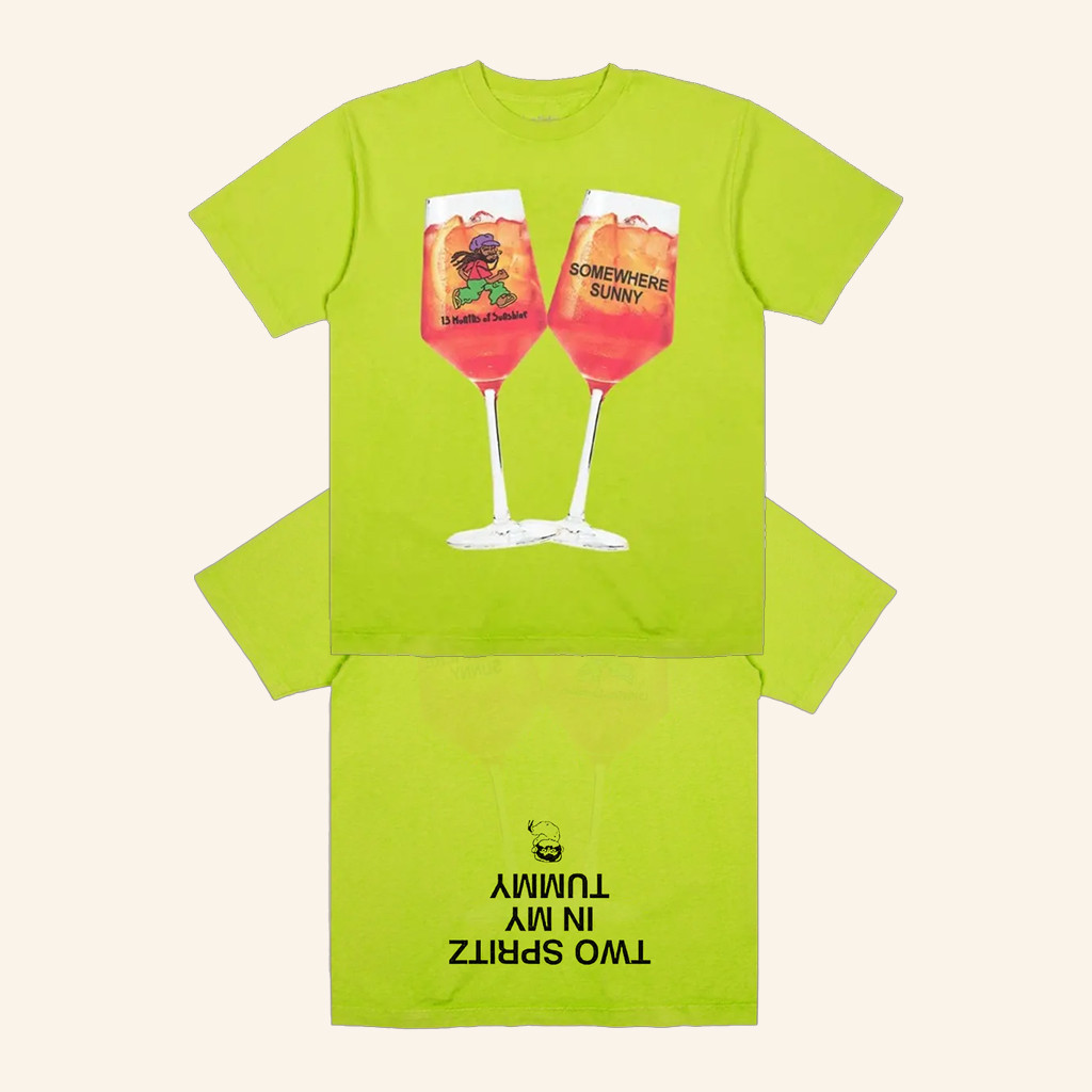 Amine Merch 2 Spritz In My Tummy T-Shirt Christmas Gifts For Friends
