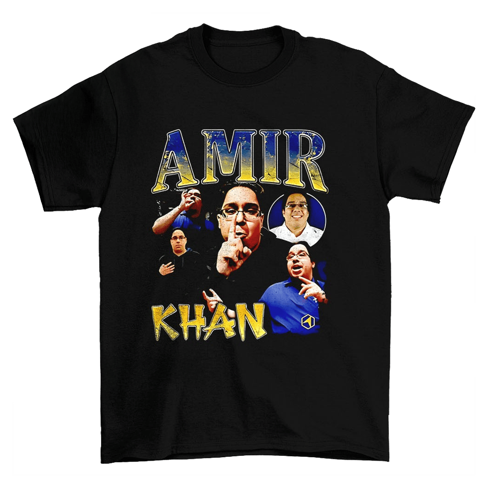 Amir Khan Merch Amir Aura T-Shirt Father's Day Gifts For Husband Birthday Gift for Husband Amir Khan Merch Amir Aura T-Shirt Father's Day Gifts For Husband Birthday Gift for Husband