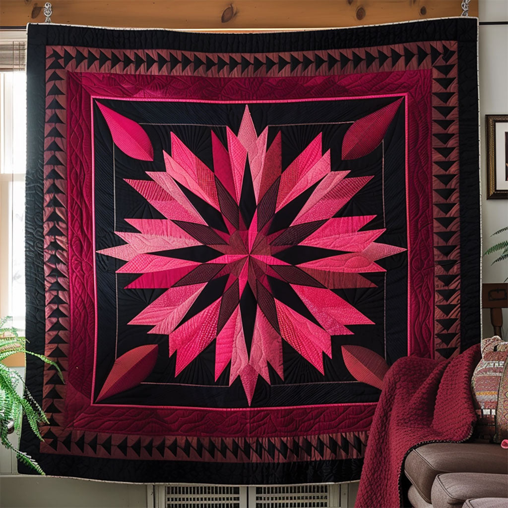 Amish Native Star Quilted Blanket Winter Blanket Mom And Daughter Gifts