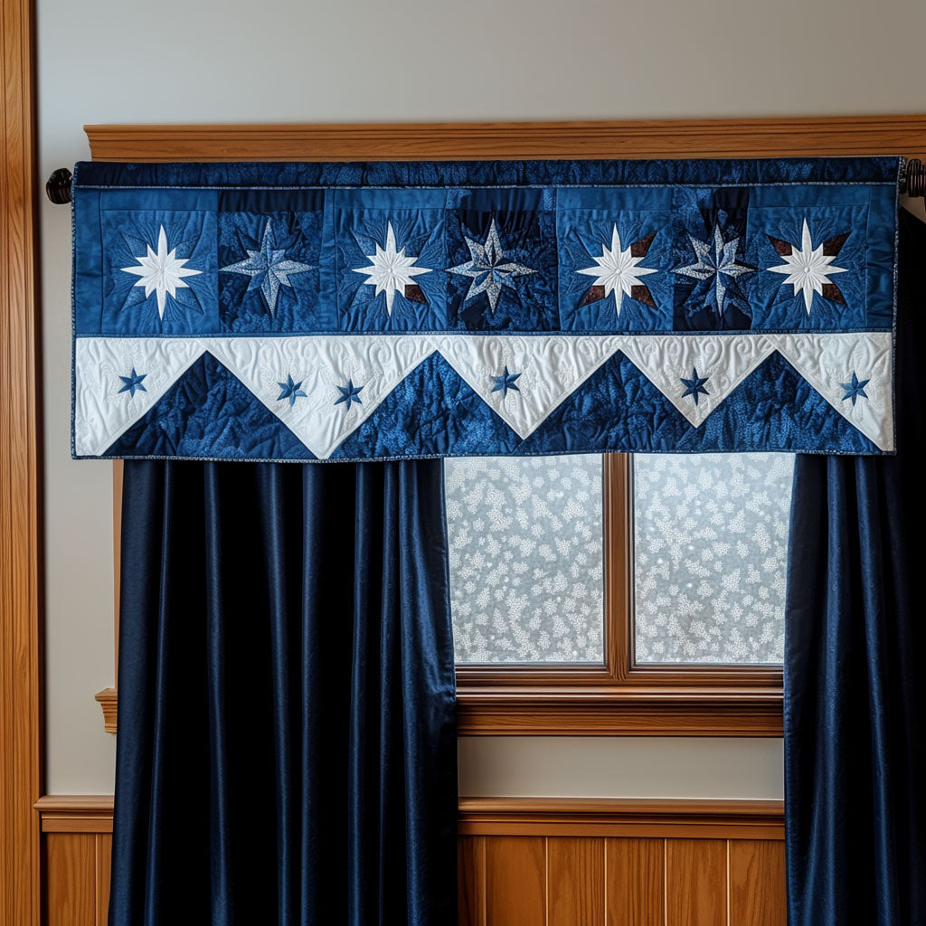Amish Star Elegance Quilted Valance Entryway Decor Western Cowboy Gifts For Dad