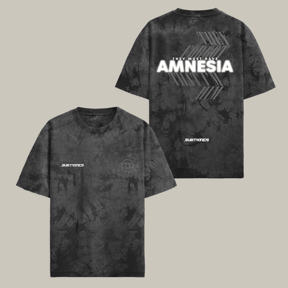 Amnesia Subtronics Tie Dye T-Shirt Subtronics Music Clothes Present For Music Concert