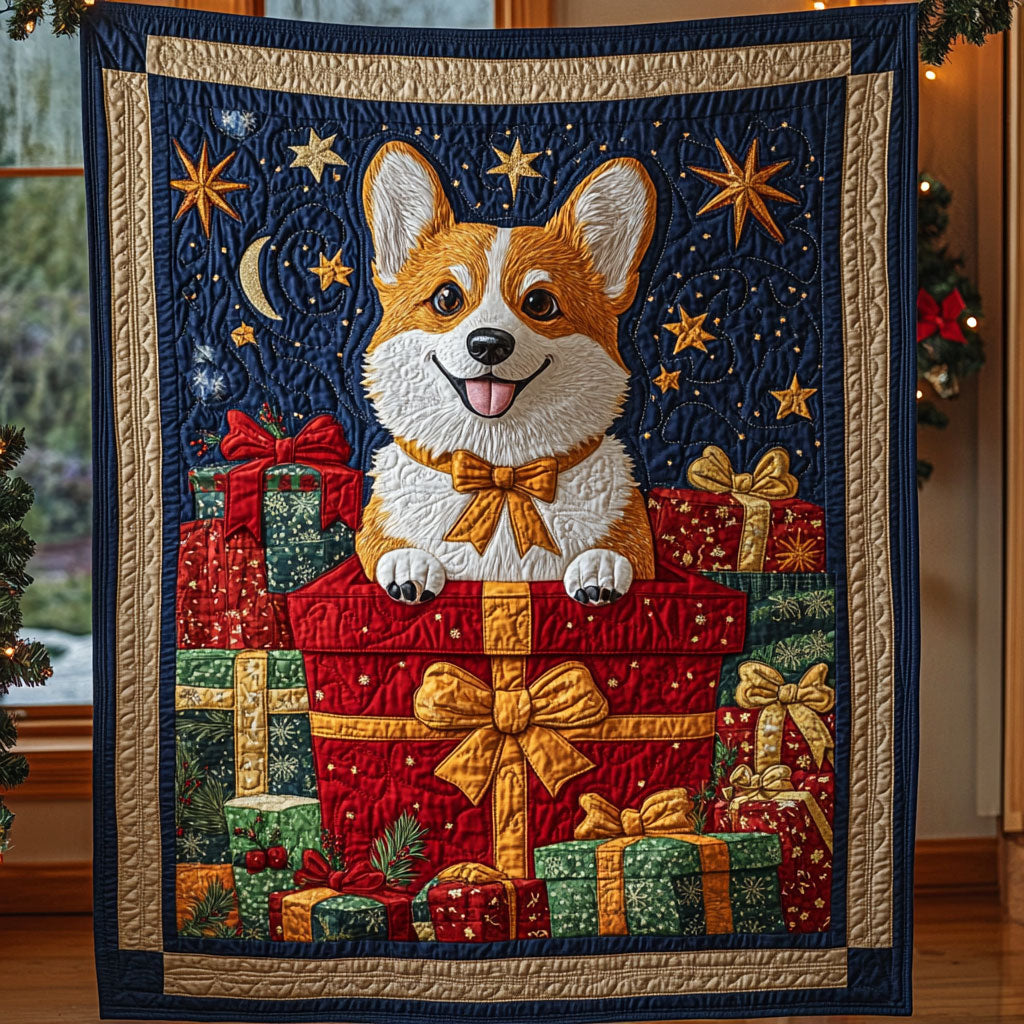 Among Gifts Quilt Charming Quilt Blanket Gift for Festive Spirit