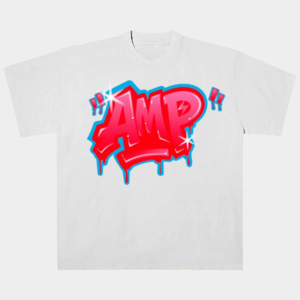 AMP Merch Airbrush AMP T-Shirt Any Means Possible Shirt Gifts For Besties