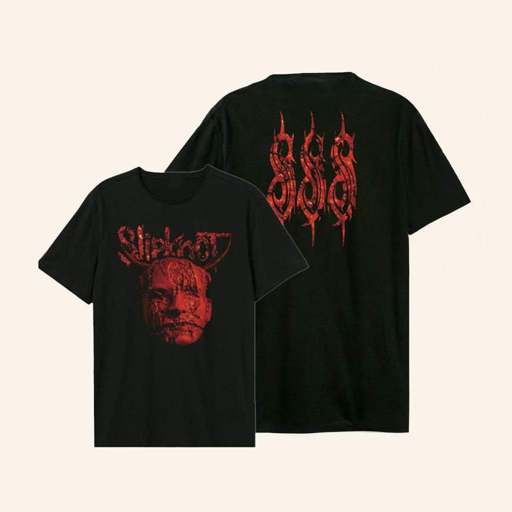 Amplified Clothing Merch Slipknot Bloody Head Shirt Gifts For Dad Amplified Clothing Merch Slipknot Bloody Head Shirt Gifts For Dad